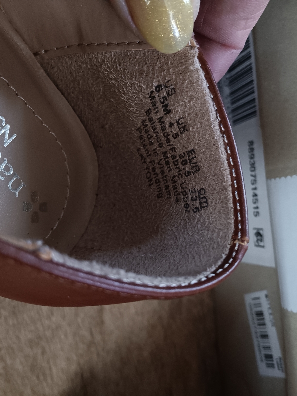 Naturalizer Women’s Brown Mary Jane Heels - Picture 3 of 5